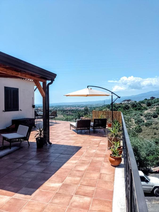 Flat With Panoramic Terrace And Private Pool Mt5X3 Apartman Taormina Kültér fotó