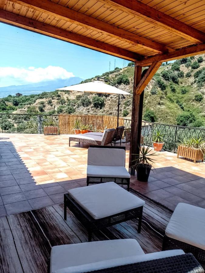 Flat With Panoramic Terrace And Private Pool Mt5X3 Apartman Taormina Kültér fotó