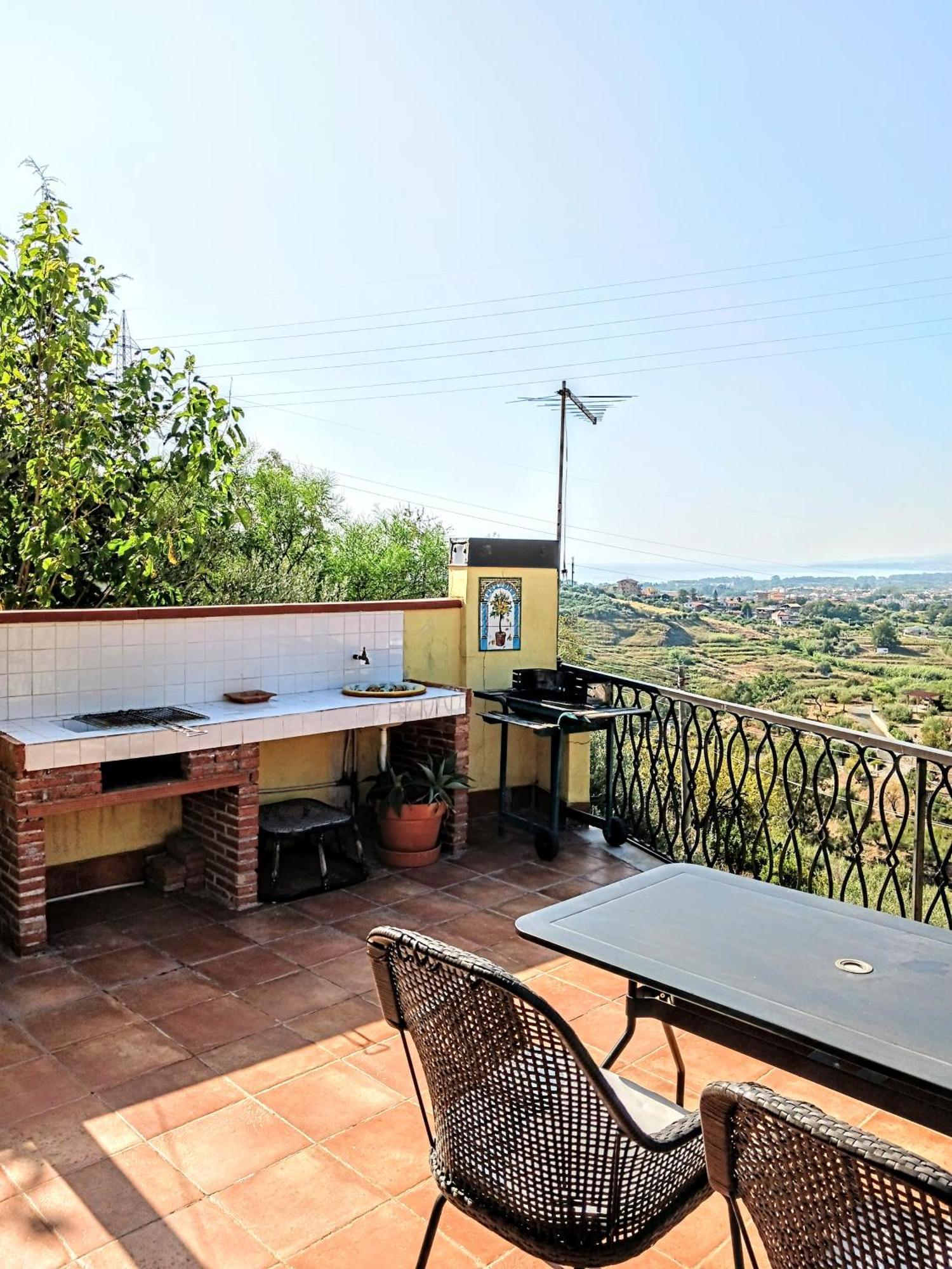 Flat With Panoramic Terrace And Private Pool Mt5X3 Apartman Taormina Kültér fotó